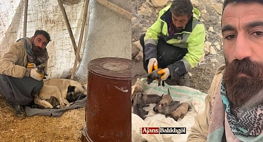 Karaköprü'de İki Arkadaştan Yürekleri Isıtan Davranış