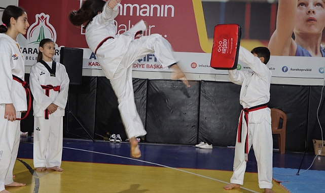 Karaköprü'de Taekwondon Turnuvası