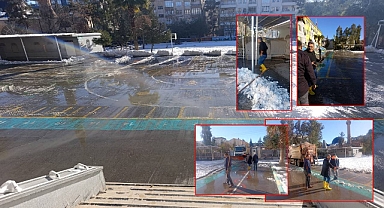 Müdür Toğun'dan Örnek Davranış: Okul Bahçesini Eğitime Hazır Hale Getirdi