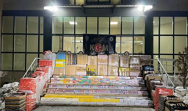 Şanlıurfa’da Kaçak Sigara ve Tütün Operasyonu: 2 Gözaltı