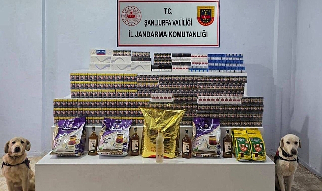 Şanlıurfa’da Kaçak Tütün ve Alkole Darbe: 35 Şüpheli Hakkında İşlem