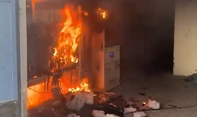 Şanlıurfa’da Trafo Yangını! 