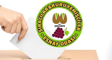Şanlıurfa Şiracılar ve Fıstıkçılar Esnaf Odası’nda Başkanlık Seçimi Yapılacak