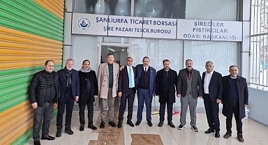 Şanlıurfa Şıracılar ve Kuruyemişçiler Odası’nda Ahmet Aslan Güven Tazeledi