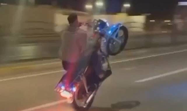 Urfa'da Trafiği Tehlikeye Atan Motosiklet Sürücüsüne 40 Bin TL Ceza!
