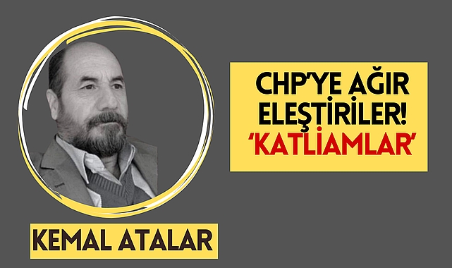 Yazar Kemal Atalar’dan CHP’ye Ağır Eleştiriler: “Aleviler Oy Deposu Değildir”