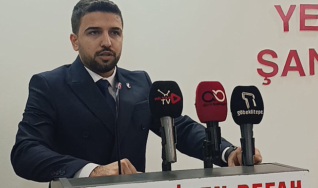 Yeniden Refah Partisi Şanlıurfa İl Gençlik Kolları Başkanlığına Abdülkadir Büktür Atandı