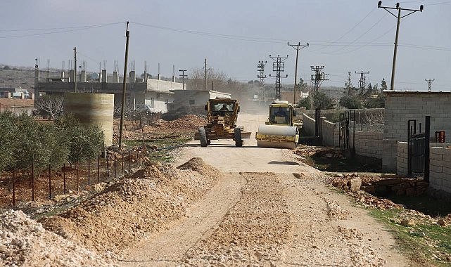 Büyükşehir, Kırsalda Yol Seferberliğini Sürdürüyor
