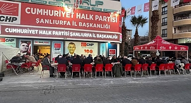 CHP Şanlıurfa İl Başkanlığı Bu Ramazan da İftar Sofralarını Kuruyor