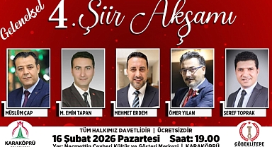 Duygular Mısralarla Buluşacak: Şiirin Birleştirici Gücü Bu Kez 4. Şiir Akşamı’nda