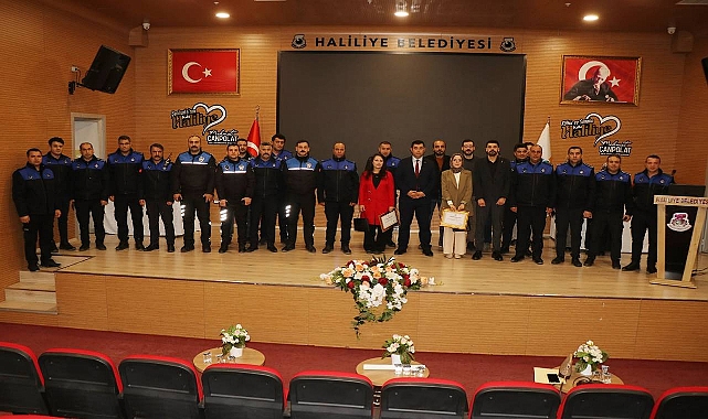 Haliliye Belediyesi Personeline Çevre Sağlığı Eğitimi