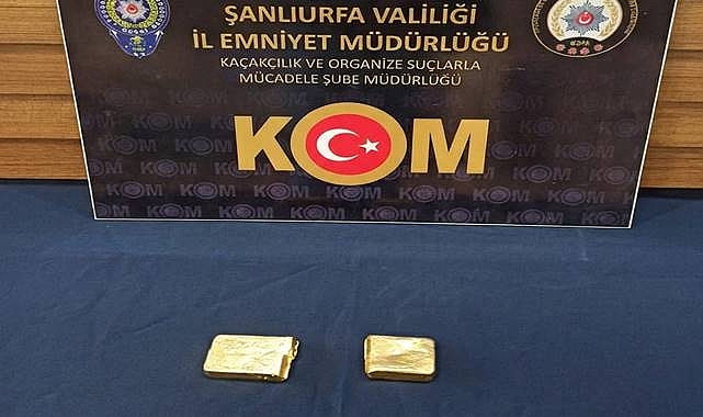 Şanlıurfa’da 7 Milyonluk Kaçak Altın Operasyonu! 