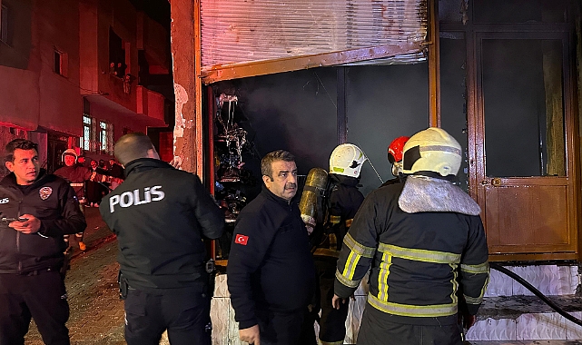 Şanlıurfa’da İş Yeri Yangını Korkuttu