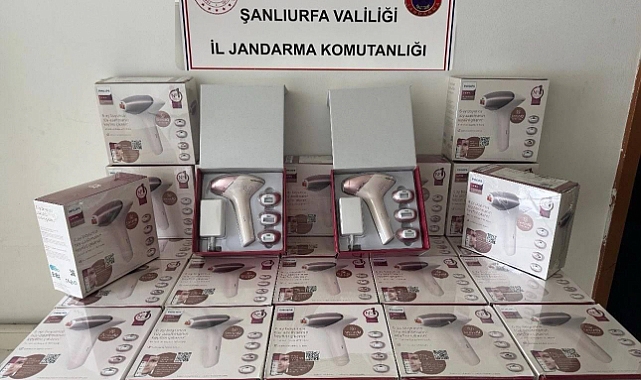 Şanlıurfa’da Kaçak Epilasyon Cihazı Operasyonu: 1 Milyon 200 Bin TL’lik Ürün Ele Geçirildi