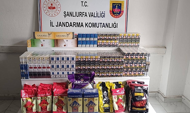 Şanlıurfa’da Kaçak Tütün ve Alkole Darbe!
