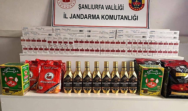 Şanlıurfa’da Kaçak Tütün ve Alkole Darbe!