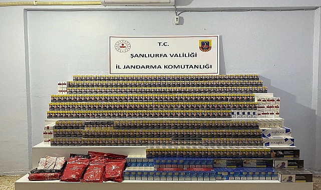Şanlıurfa’da Kaçakçılıkla Mücadele Operasyonu!
