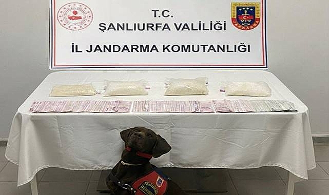 Şanlıurfa’da Narkotik Operasyonu: 4 Kilo Sentetik Uyuşturucu Ele Geçirildi