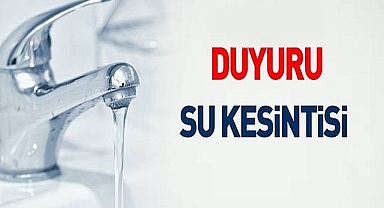 Şanlıurfa’da Su Kesintisi: Eyyübiye’nin O Mahallesi Dikkat!