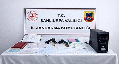 Şanlıurfa’da Tefecilik Operasyonu: Silah ve Senetler Ele Geçirildi