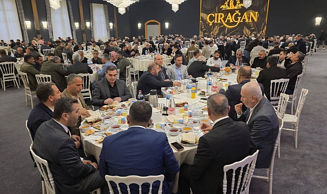 Şanlıurfa Şıracılar ve Kuruyemişçiler Esnaf Odası'ndan Birlik ve Beraberlik İftarı