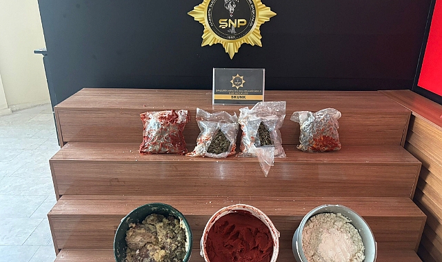 Urfa’da Pes Dedirten Yöntem: Salça ve Peynir Kovalarına Uyuşturucu Saklamışlar!