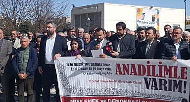 Urfa Emek ve Demokrasi Platformu: “Dil Bir Lütuf Değil, Haktır”