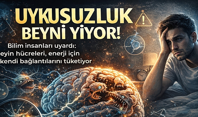 Uykusuzluk Beyni Yiyor! Bilim İnsanları Uyardı: Beyin Hücreleri Kendini Tüketmeye Başlıyor