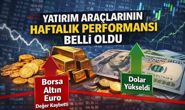 Yatırım Araçlarının Haftalık Performansı Belli Oldu! Altında Son Durum