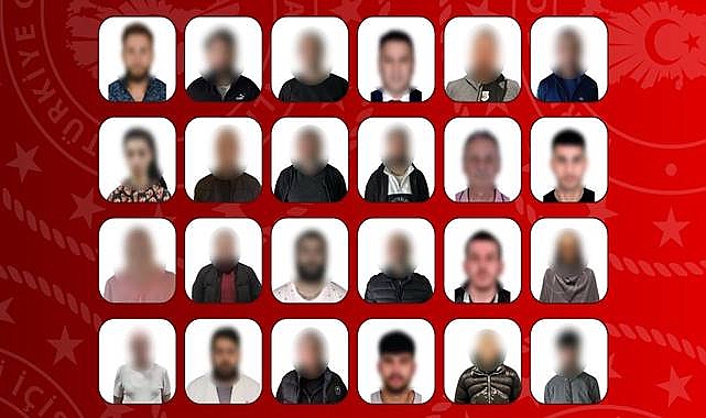 Yurt Dışına Kaçan 41 Suçlu Türkiye’ye Getirildi