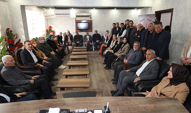 AK Parti İl Başkanı Günbegi Hilvan İlçesini Ziyaret Etti