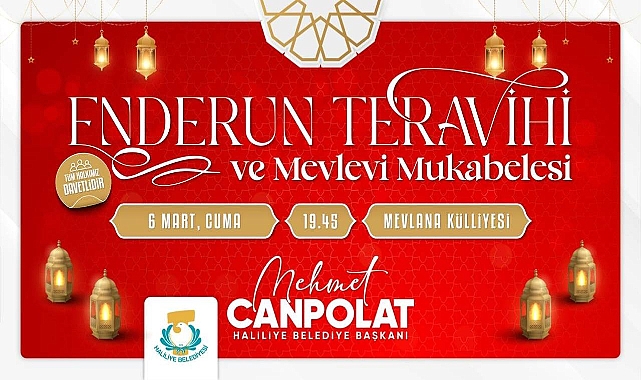 Enderun Usulü Teravih Geleneği Haliliye’de Yaşatılacak