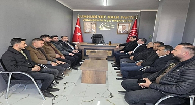 Eş Başkan Serhat Dicle İnan’dan CHP Viranşehir İlçe Başkanlığı’na Ziyaret