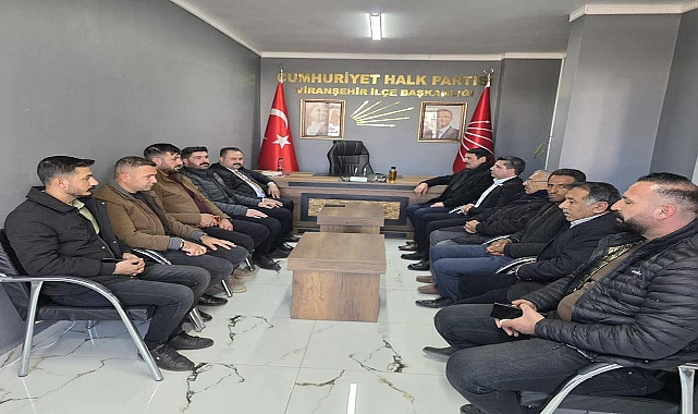 Eş Başkan Serhat Dicle İnan’dan CHP Viranşehir İlçe Başkanlığı’na Ziyaret
