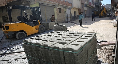 Eyyübiye’de Yol ve Park Yenilemeleri