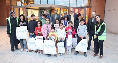 Eyyübiyeli Yetim Yavruların Mutluluğu Dikkat Çekti