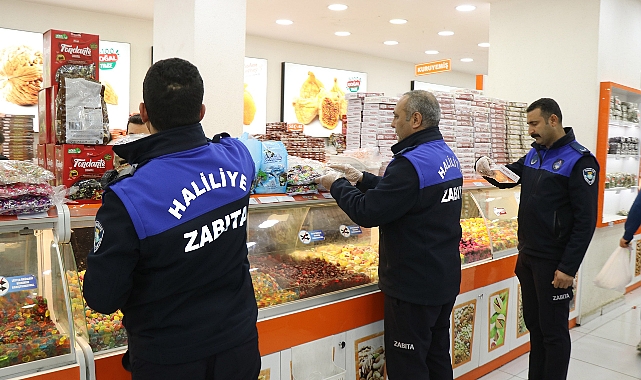 Haliliye’de Ramazan Bayramı Öncesi Şekerleme Ve Tatlı Denetimi