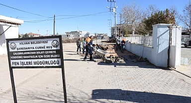 Hilvan’da Yol Çalışmaları Aralıksız Sürüyor