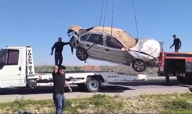 Şanlıurfa-Akçakale Yolunda Otomobil Tahliye Kanalına Devrildi: Sürücü Yaralandı