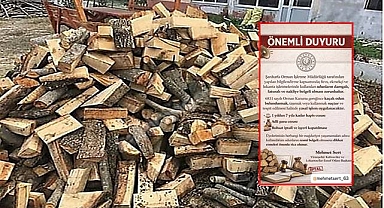 Şanlıurfa’da İşletmelere Odun Uyarısı: kaçak oduna hapis ve para cezası