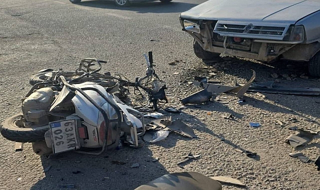 Şanlıurfa’da Motosiklet İle Otomobil Çarpıştı! 1 Ağır Yaralı 