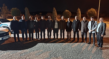 Şanlıurfa’da Muhtarlardan Emniyet Mensuplarına İftar Ziyareti