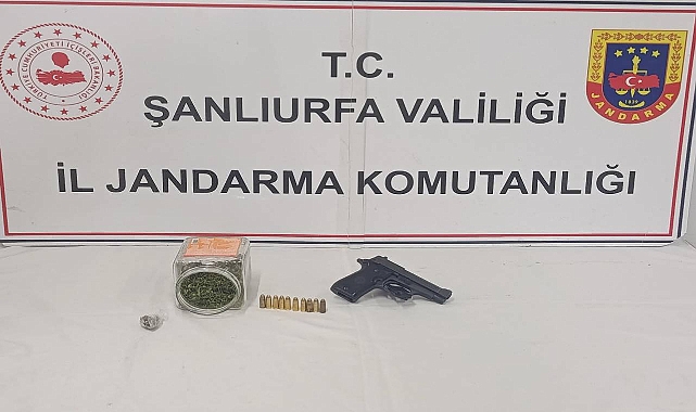 Şanlıurfa’da Uyuşturucu ve Ruhsatsız Silah Operasyonu!