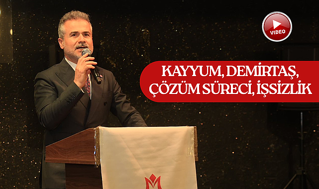 Suat Kılıç'tan Demirtaş, Çözüm Süreci ve Kayyum çıkışı