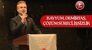 Suat Kılıç'tan Demirtaş, Çözüm Süreci ve Kayyum çıkışı