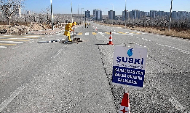 ŞUSKİ, Bakım Ve Onarım Çalışmalarını Aralıksız Sürdürüyor