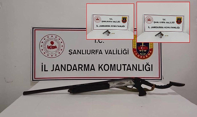 Urfa’da Ruhsatsız Silah Operasyonu: 3 Şüpheli Hakkında Adli İşlem