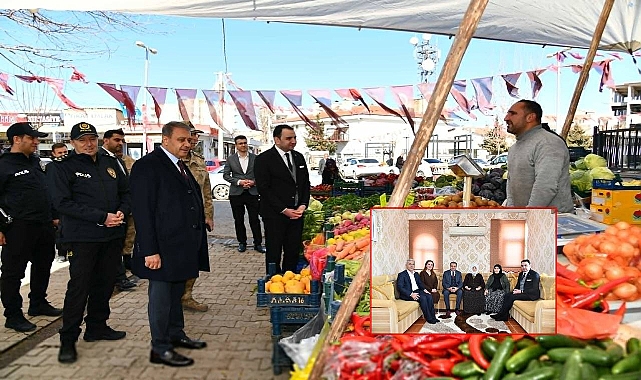 Vali Şıldak Hilvan’da Hem Esnafı Hem Şehit Ailesini Ziyaret Etti