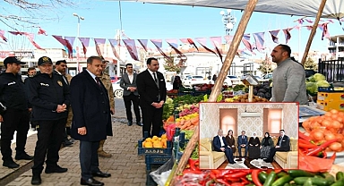 Vali Şıldak Hilvan’da Hem Esnafı Hem Şehit Ailesini Ziyaret Etti