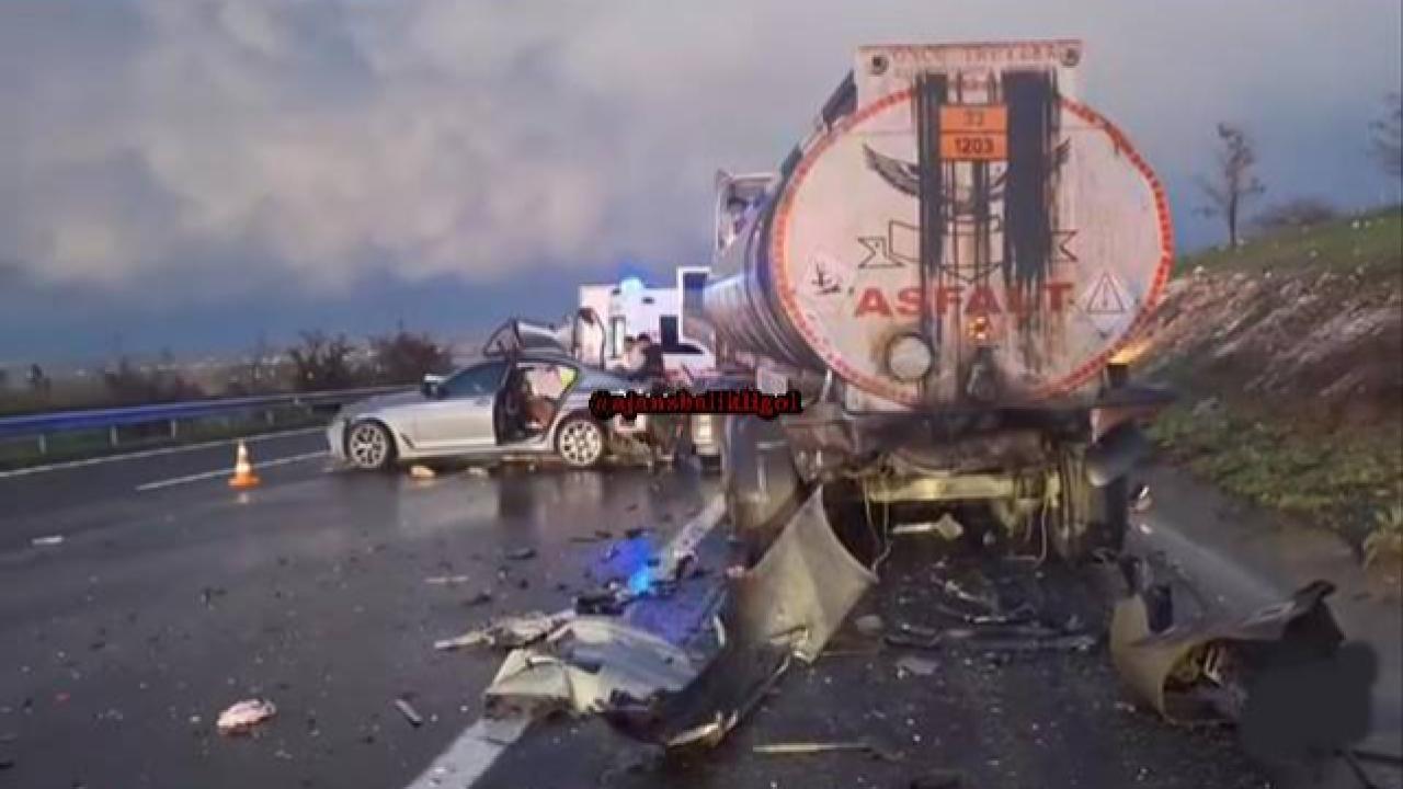 Antep Otoyolunda Feci Kaza: 1 Ölü 5 Yaralı